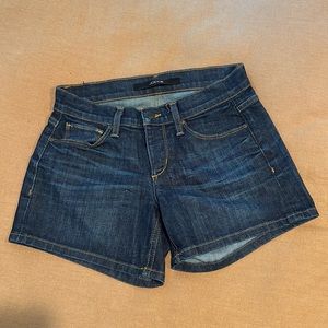 JOES dark wash denim shorts